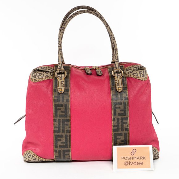 ❌ SOLD! ❌ FENDI Zucca Red Bag - Picture 8 of 16